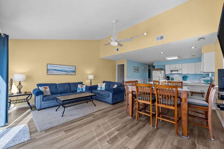 Living - Dining - Kitchen