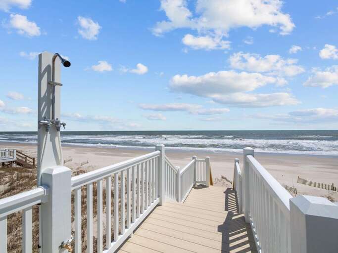 Private Beach Access with Additional Shower