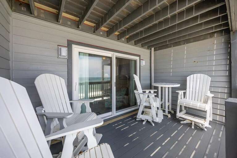 Oceanfront Deck Off Living Room