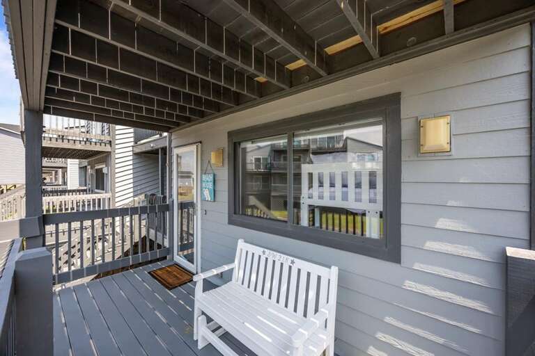 Streetside Entrance Porch