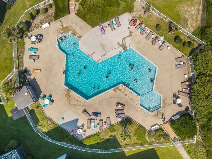 Ovearhead View of Pool