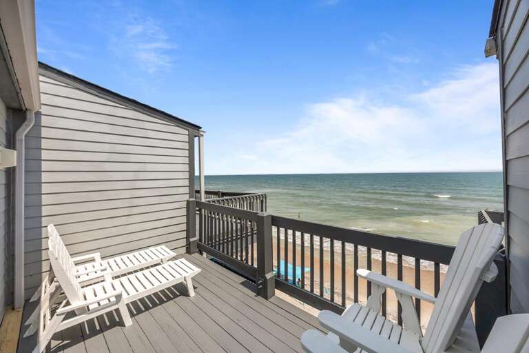 Private Oceanfront Deck Off Master