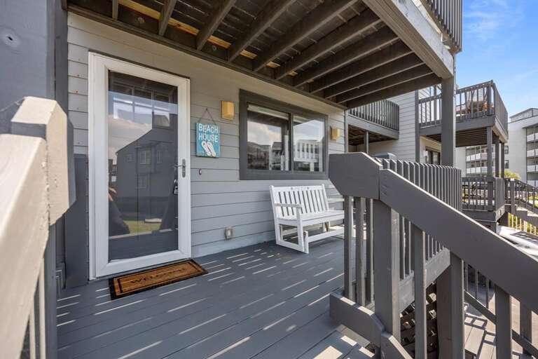 Streetside Entrance Porch
