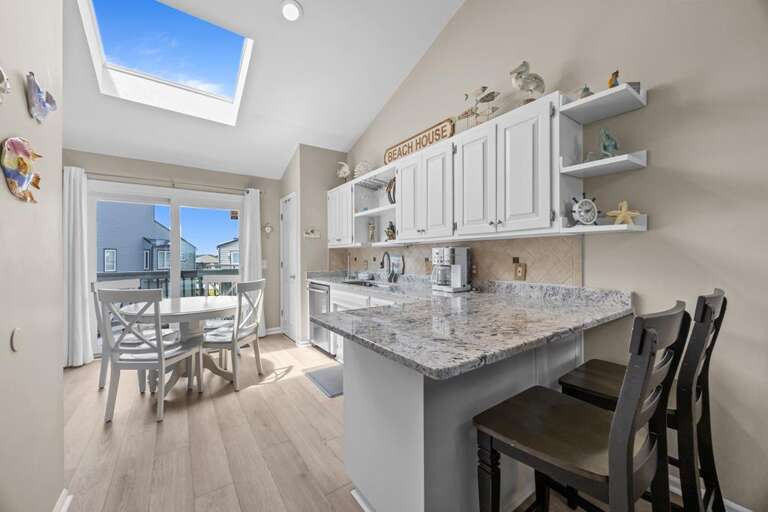 Kitchen with Bar Seating