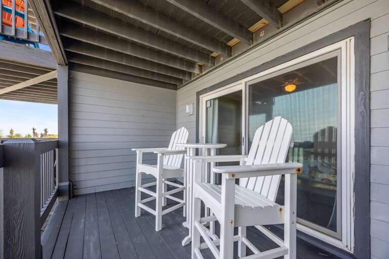 Private Deck Off Queen Bedroom