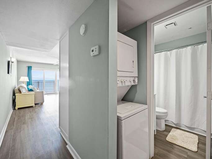 Laundry and Bathroom