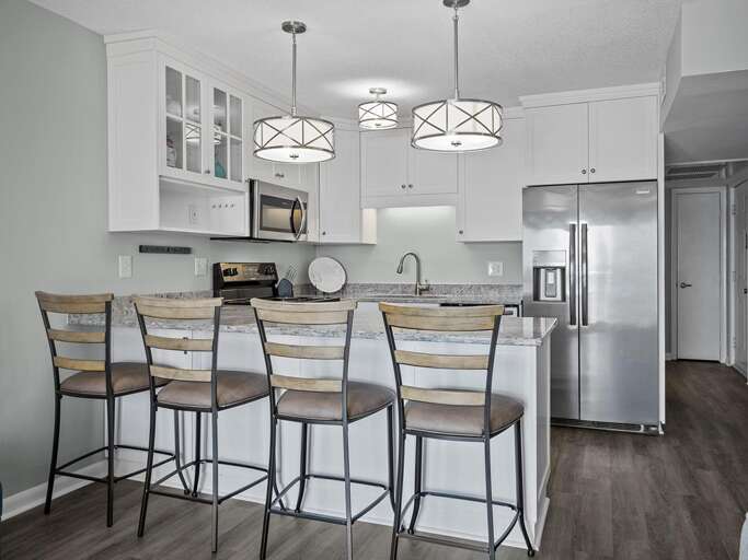 Seating at Kitchen Bar