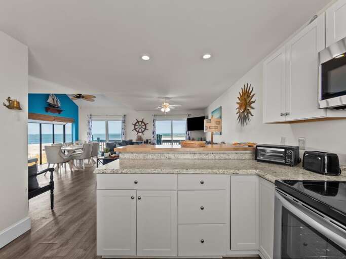 Kitchen - Views from All Windows