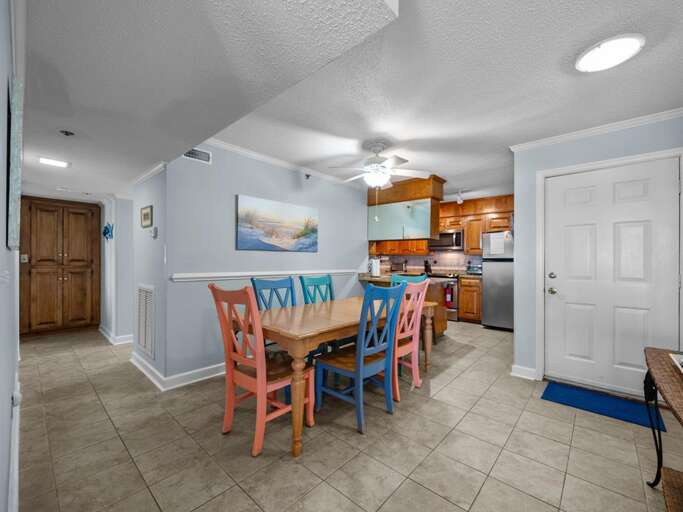 Dining and Kitchen Area