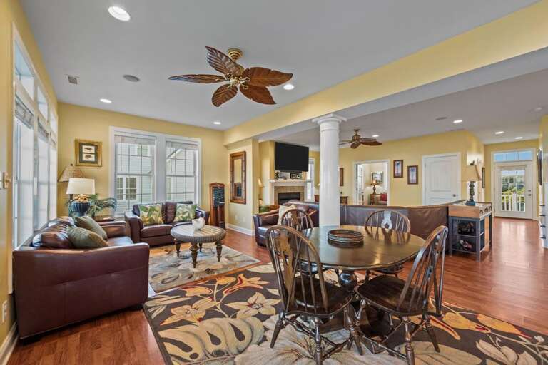 Living and Secondary Dining