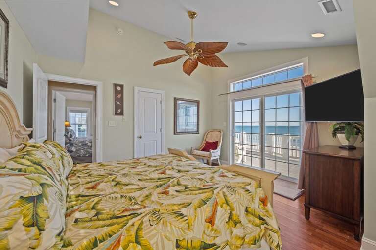 Bedroom 2 - Southside King Master - Deck Access