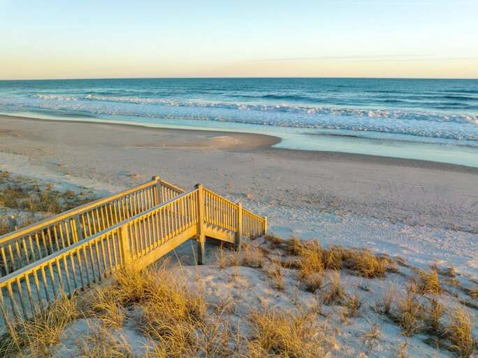 Beach Access Right out Front