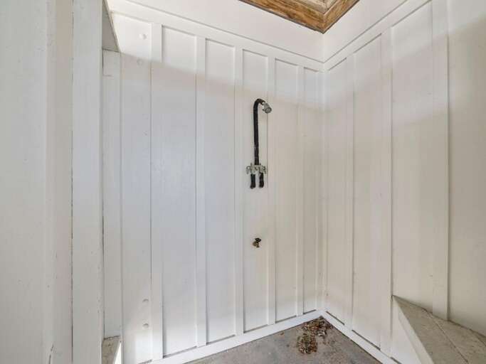 Outdoor Shower - Hot and Cold Water