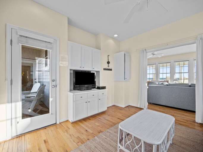 Den off Living Room - Access to Covered Porch