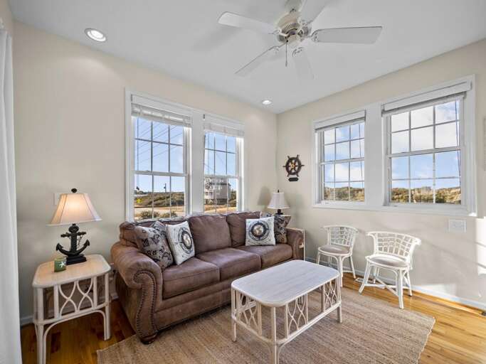 Den off Living Room - Sleeper Sofa