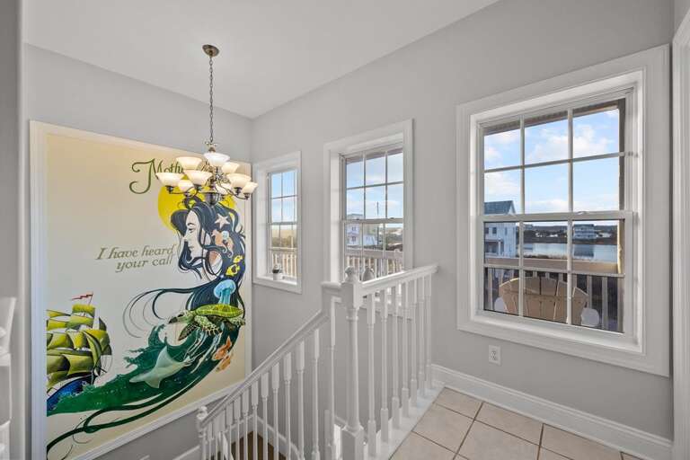 Living Level - Staircase to Lower Bedrooms