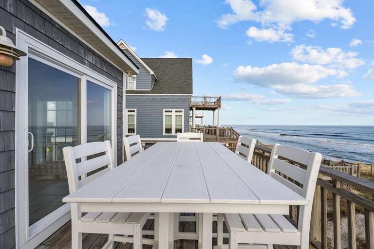 Outdoor Dining Area Off Living Area