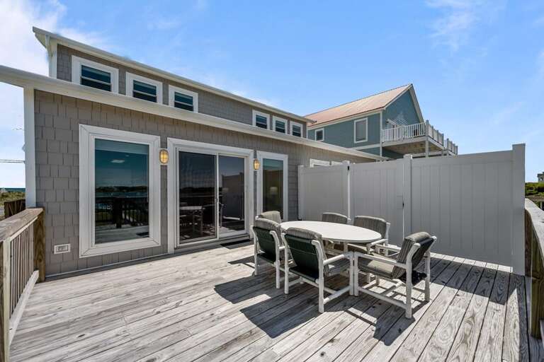 Water Views from Deck and Living Area