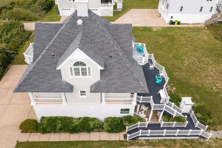 Overhead View - New Trex Decking