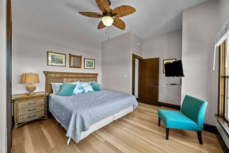 Bedroom 4 on Second Level with King Bed