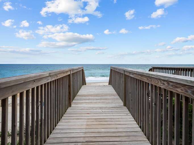 Beach Access - Down to the White Sandy Beach