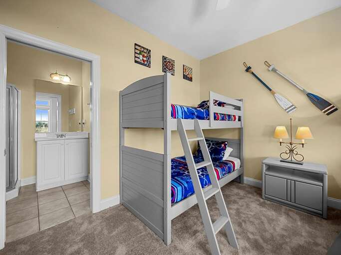 Bedroom 4 with Full Bath