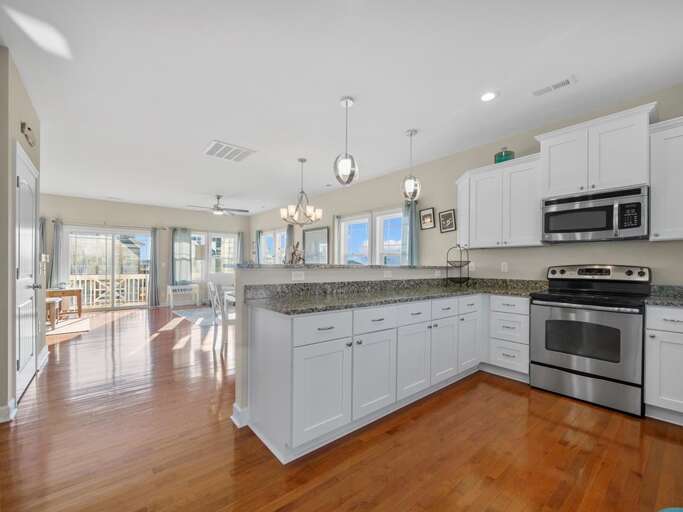 Kitchen and Dining Area