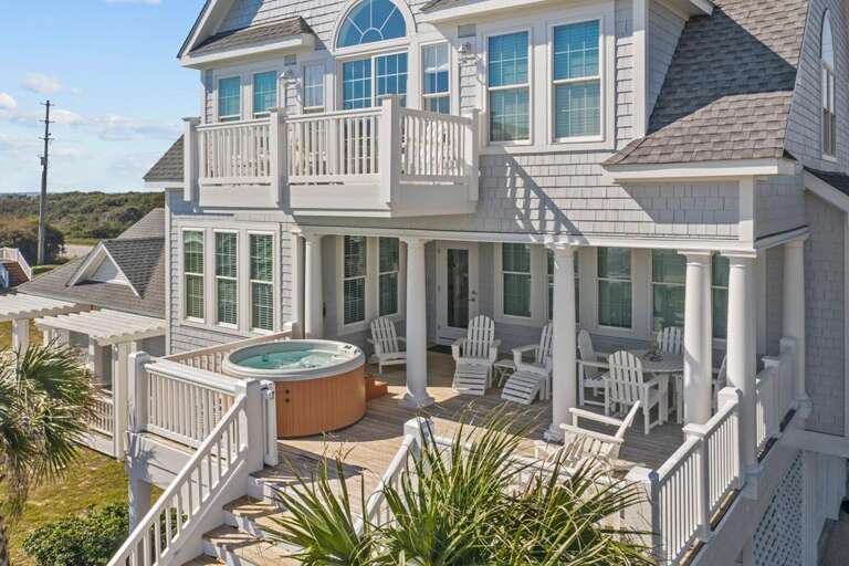 Oceanfront Porches and Decks
