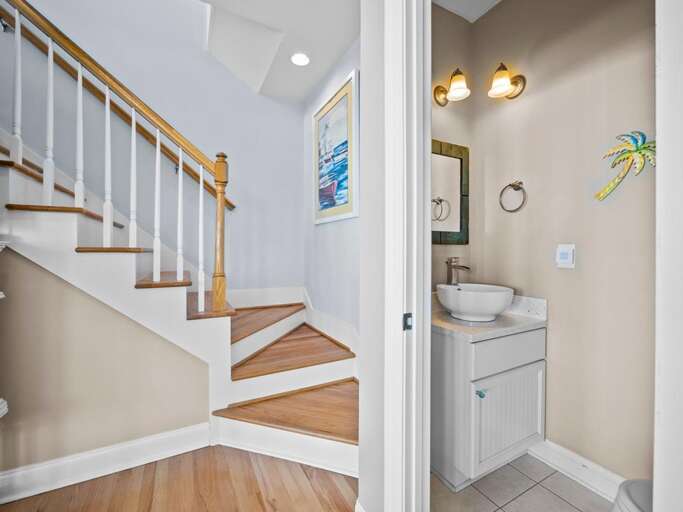 Half Bath off Living Room