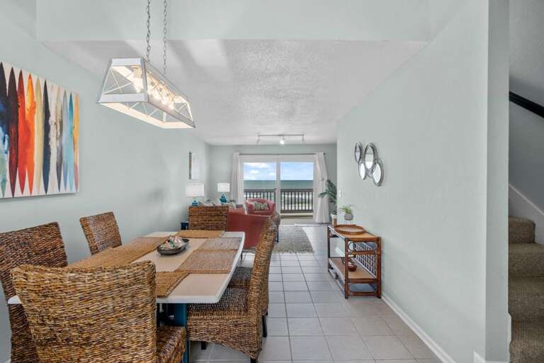 Dining Open to Living Room