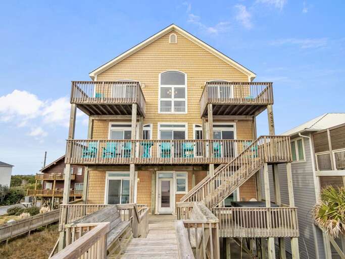 Lots of Decks for Enjoying Fabulous Ocean Views