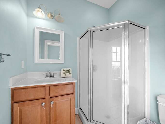 Private Bath - First Level Oceanside - South Facing