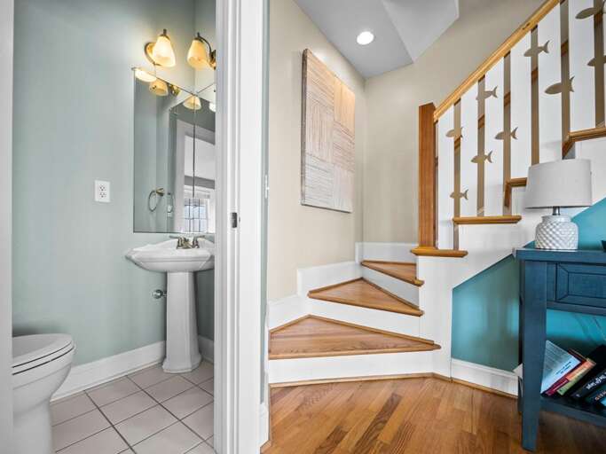 Half Bath off Living Room