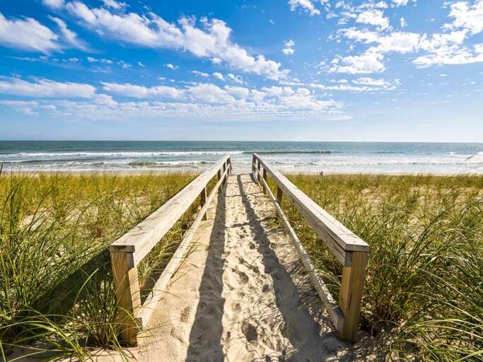 Beach Access - In Front of House