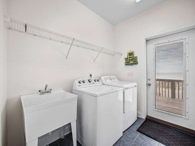 Laundry Room - Deck Access