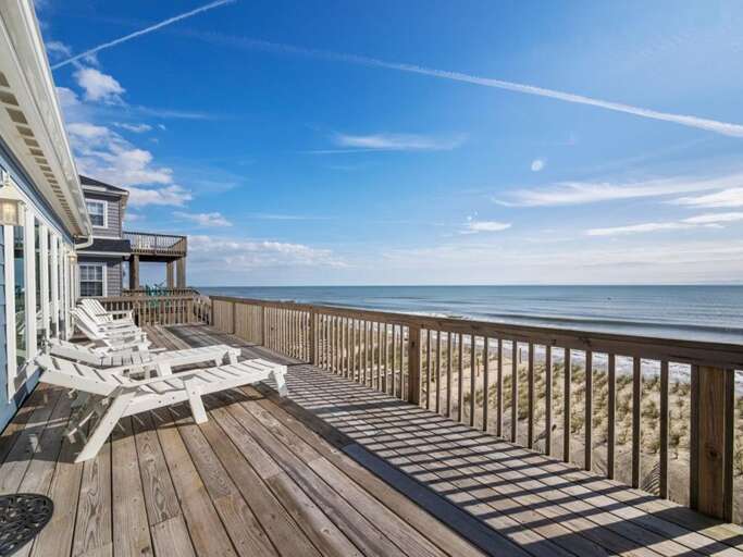 Deck off Living Area - Top Floor
