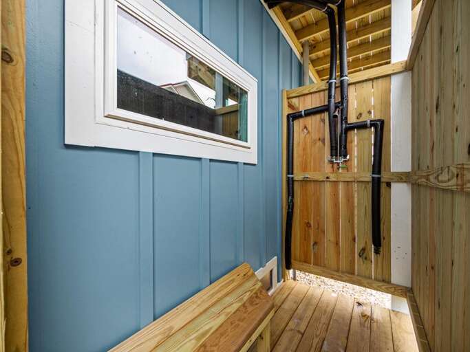 Outdoor Shower - Hot and Cold Water