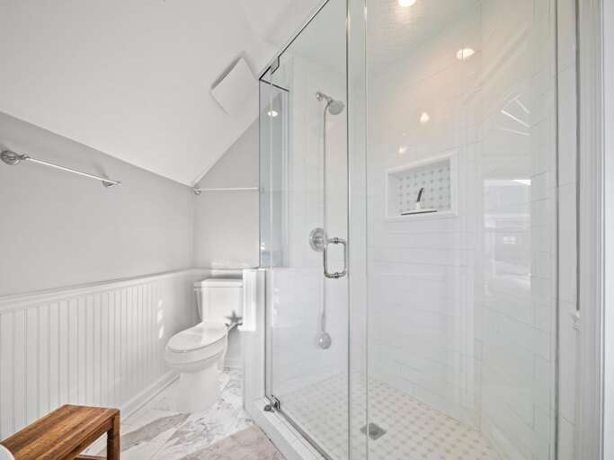 Large Glass Walk-In Shower - Master