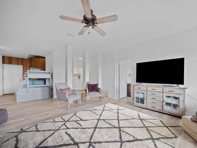 Lower Level - Living and Extra Sleeping Quarters