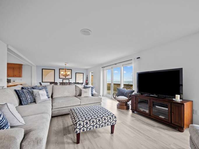 Main Living Room - Oceanfront - Deck Access