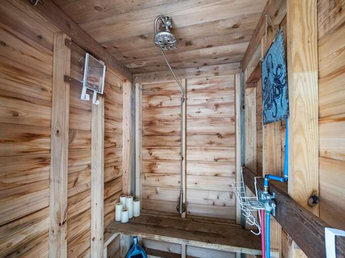 Outdoor Shower - Hot and Cold Water