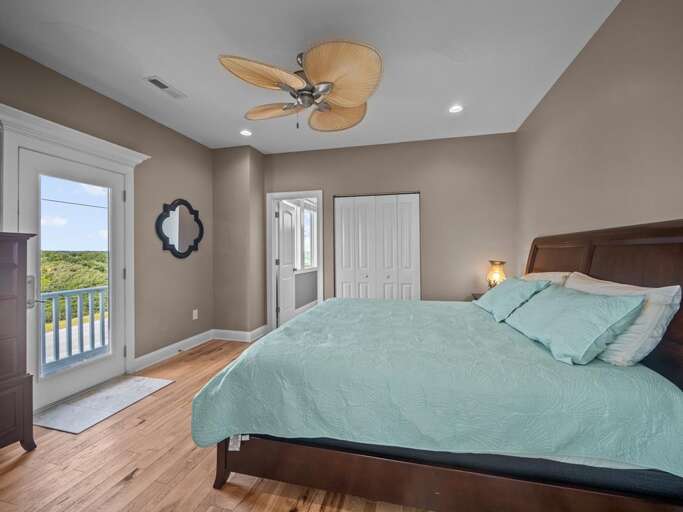 King Master - Street Side - North Facing - Private Porch