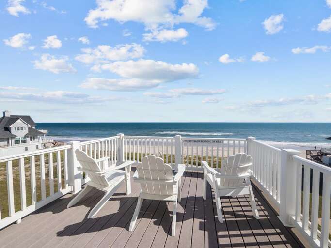 Private Balcony off Grand Master Suite