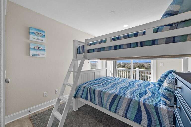 1st Level Bunk Room - Balcony Access