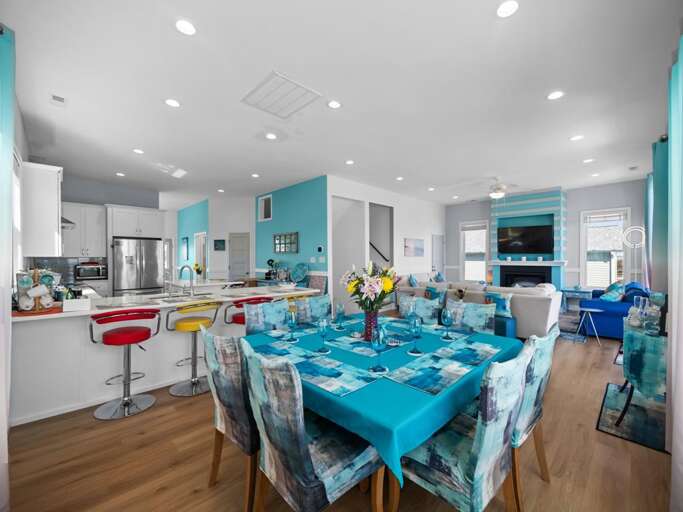 Floor 2 - Dining - Kitchen - Living Area