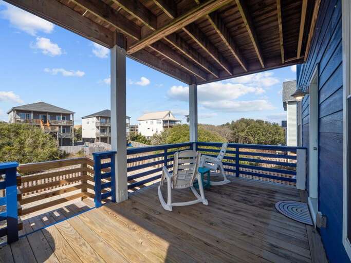 Back Deck - First Floor off Laundry Area