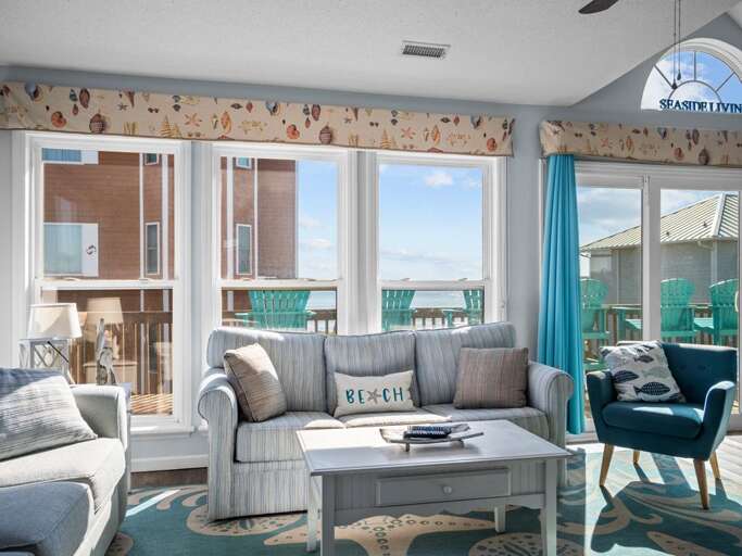 Living Area - Sleeper Sofa