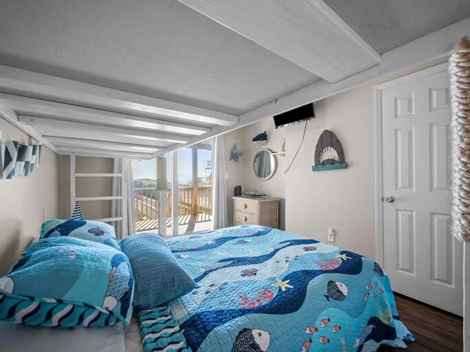 3rd Bedroom - Deck Access