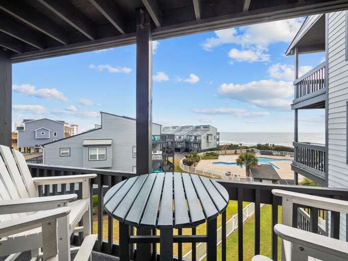 Oceanfront Balcony - Ocean Views