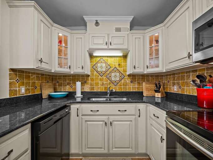 Lots of Cabinets and Counter Space